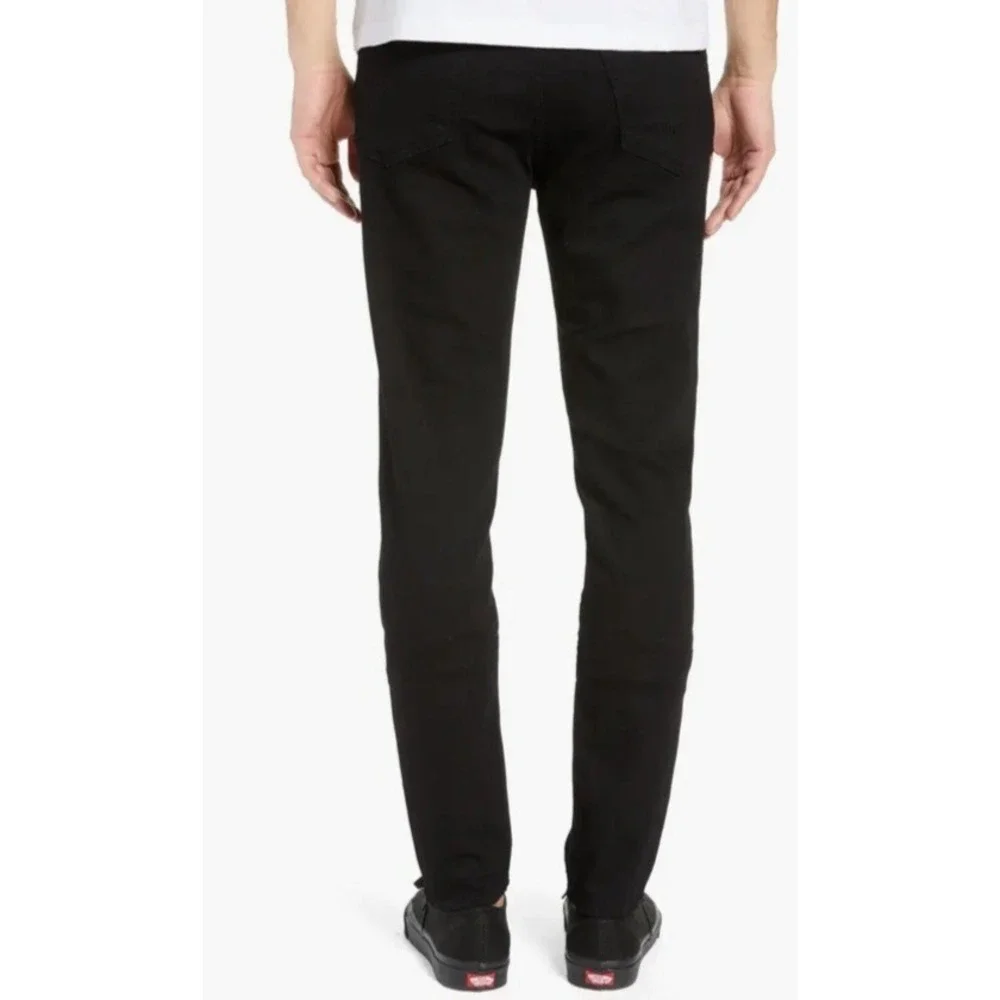 NWT‎ Frame Jagger True Skinny Black Jeans Style: LMHK795 Men's 32